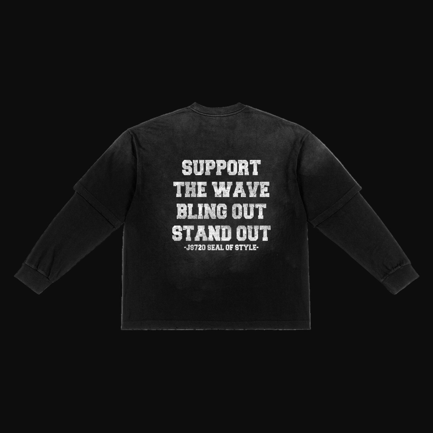 Bling Certified Support Tee (Long Sleeve)