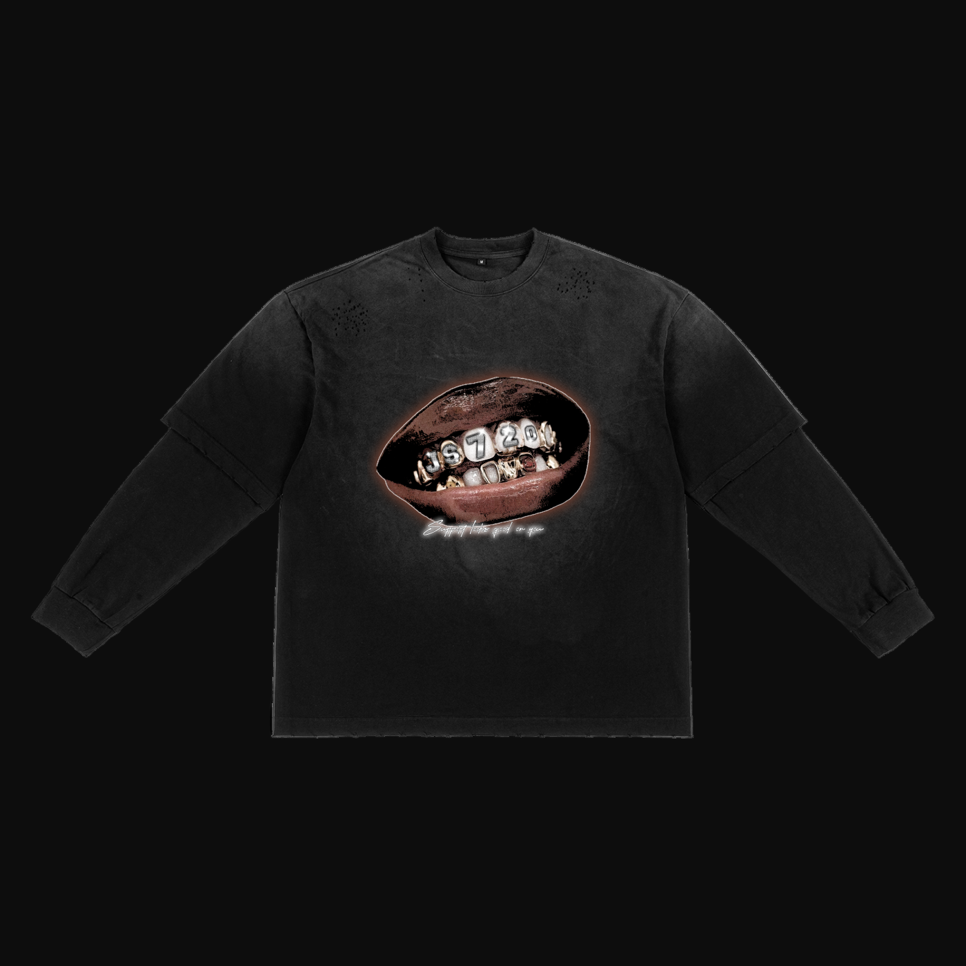 Bling Certified Support Tee (Long Sleeve)